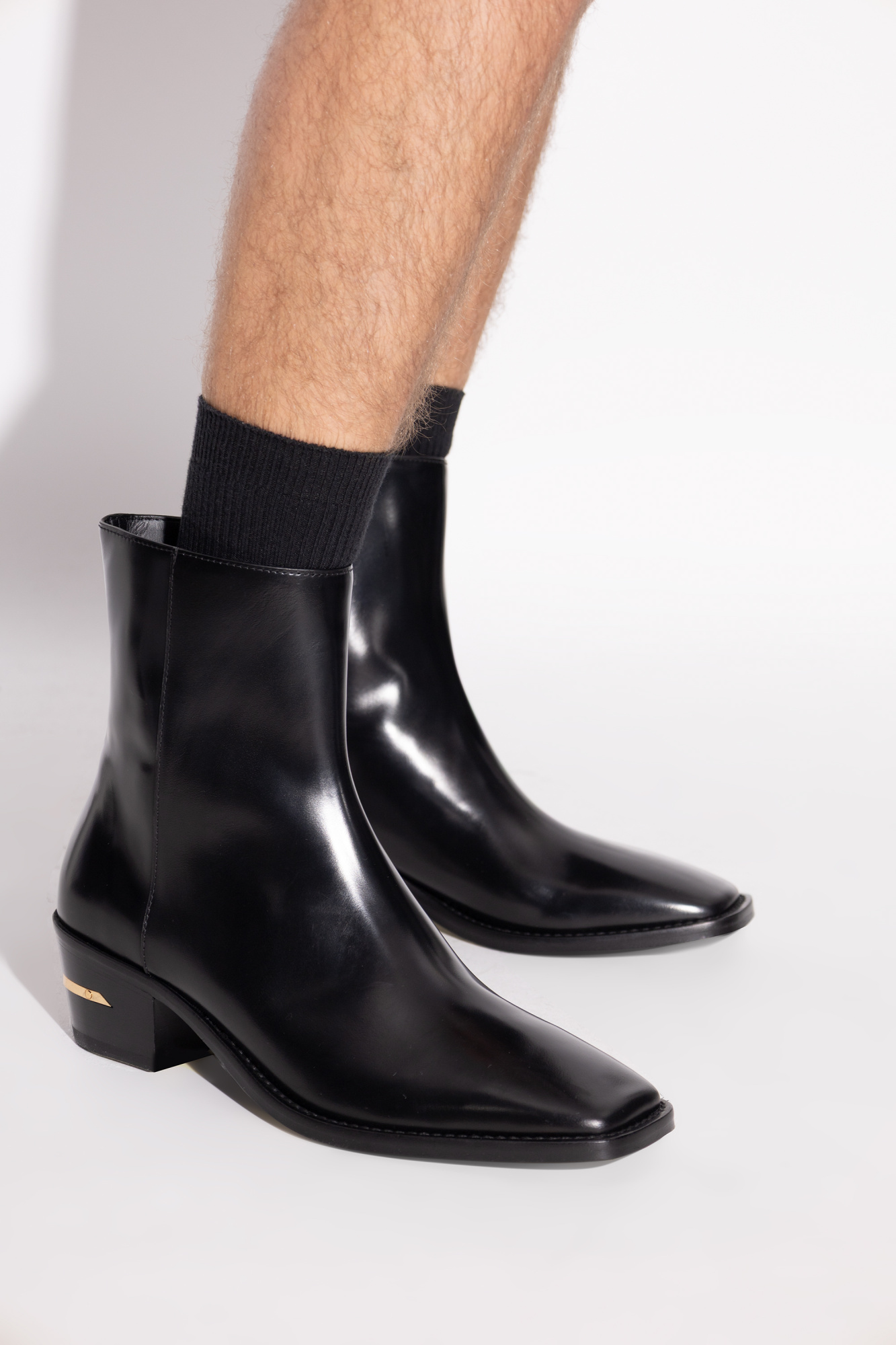 Amiri Leather heeled shoes | Men's | Vitkac
